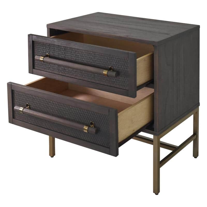 Hopper Studio Sophia Grey Nightstand