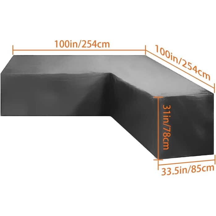 Waterproof Chaise Lounge Cover, Patio Lounge Chair Cover,Windproof Outdoor Lounge Chair Covers,Beach Pool Lounge Cover