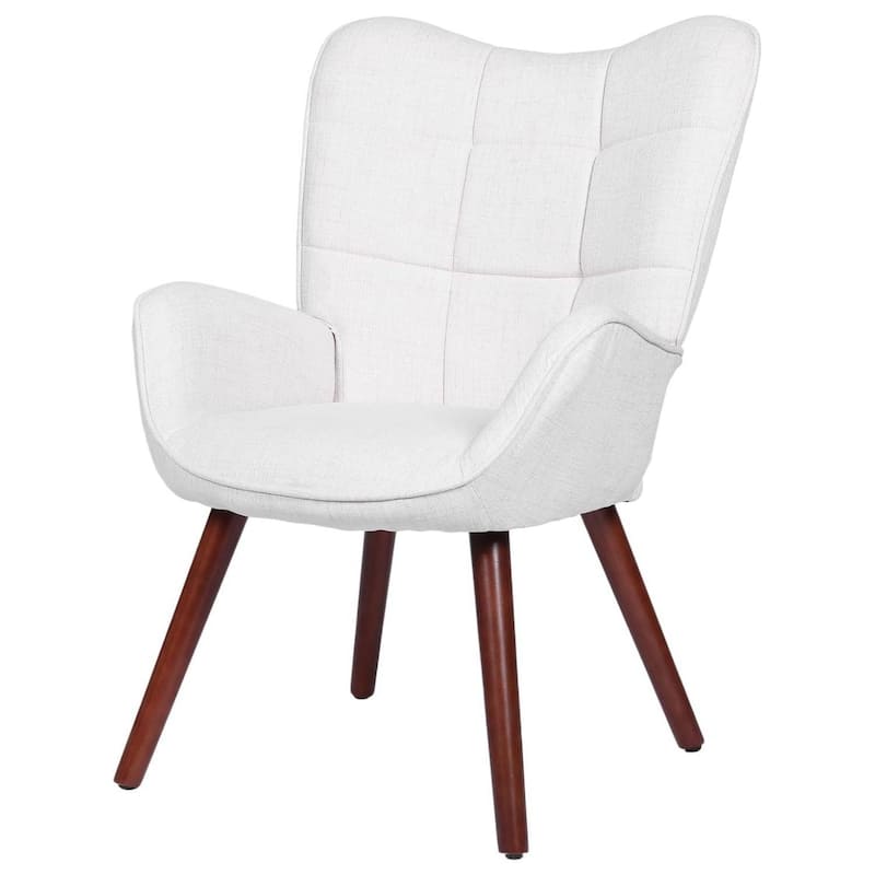 Modern Upholstered Kitchen Dining Room Accent Chairs for Kitchen, Dining Room - Beige