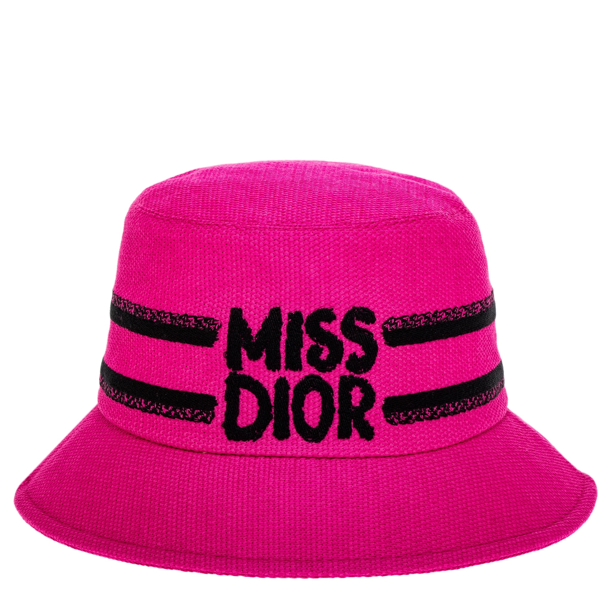 Christian Dior Teddy D Miss Dior Reversible Bucket Hat - Overstock