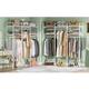 Tribesigns Garment Rack, 75 inch Freestanding Closet Organizer for Hanging Clothes