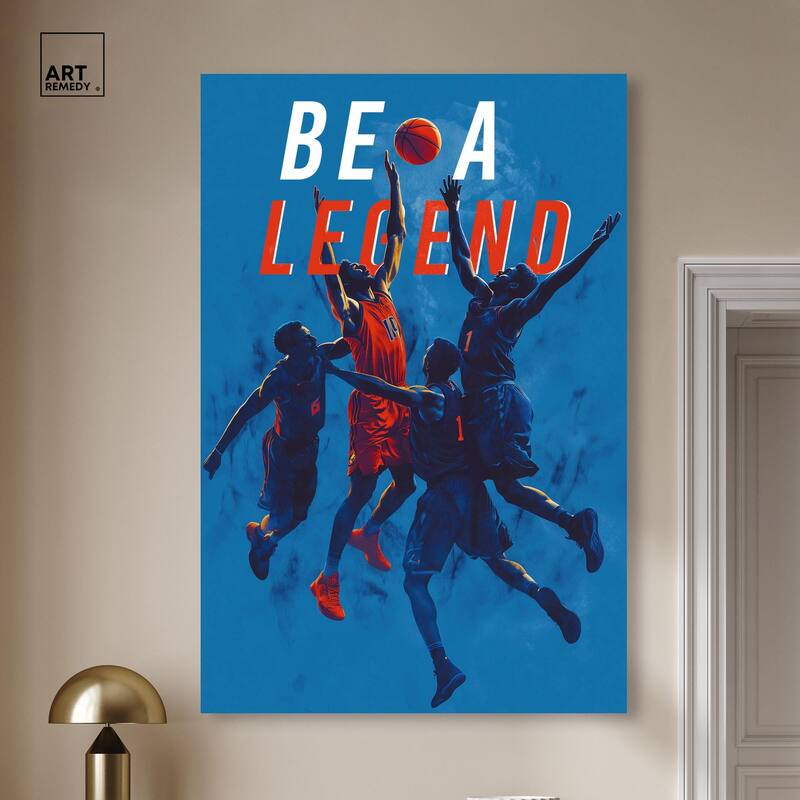 Legendary Shots Canvas by Art Remedy, Gallery Wrapped