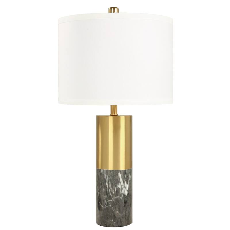 Lighting Marble Gold Table Lamps (Set of 2)