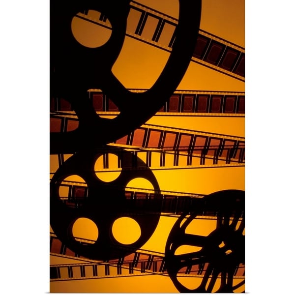 "Film reels" Poster Print