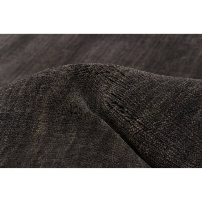 Kashkuli Gabbeh Grey Rug 6'8" x 9'8" - 6'8 x 9'8