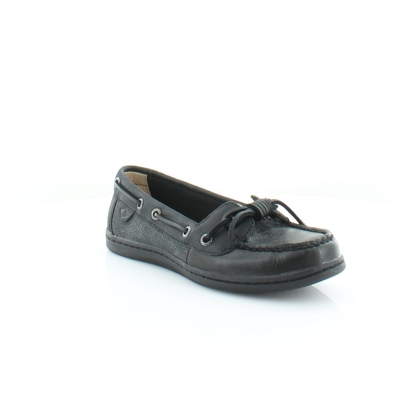 Sperry Top-Sider Barrelfish Women's Flats & Oxfords Black