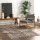 preview thumbnail 1 of 10, Nuloom Zofia SpinClean Vintage Persian Machine Washable Area Rug 3' x 5' - Dark Red - Rectangle