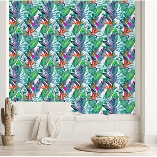 Exotic Palm Leaves Wallpaper Peel and Stick and Prepasted - Bed Bath ...