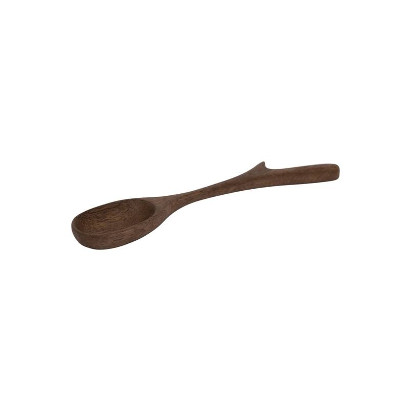 Spoon Mango Wood Sprig - Walnut