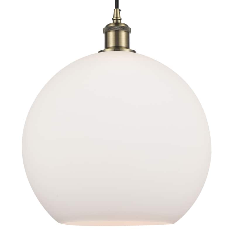 Innovations Lighting 516-1P-17-12 Athens Pendant Athens 12" Wide