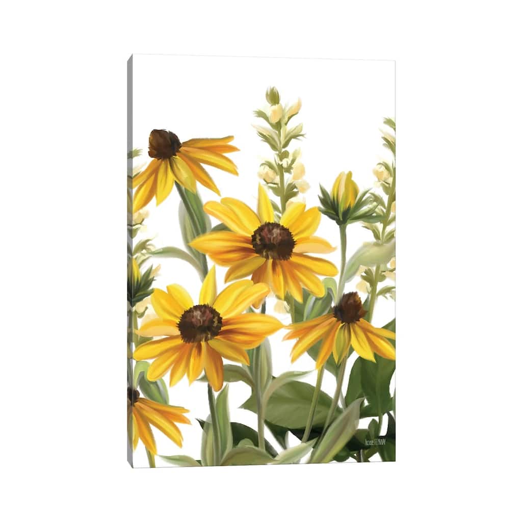 iCanvas "Summer Susans" by House Fenway Canvas Print