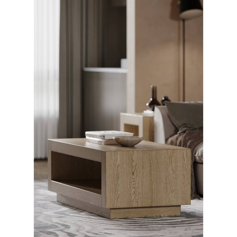 Maven Lane Artemis Contemporary Wooden Coffee Table - Grey