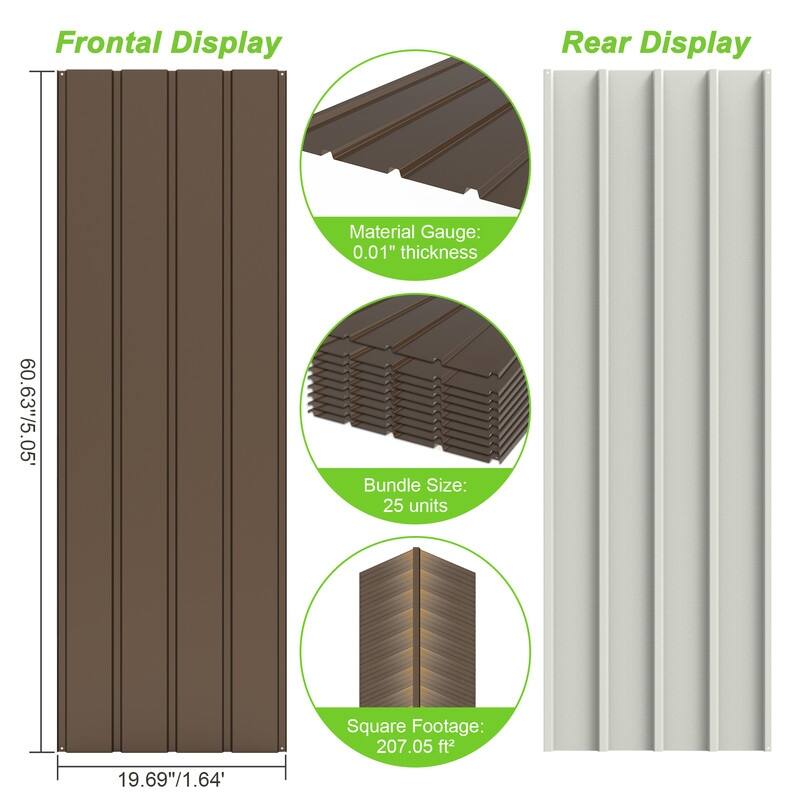 Domi Premium Trapezoidal Steel Roofing & Cladding Panels - Ultimate Weather Protection