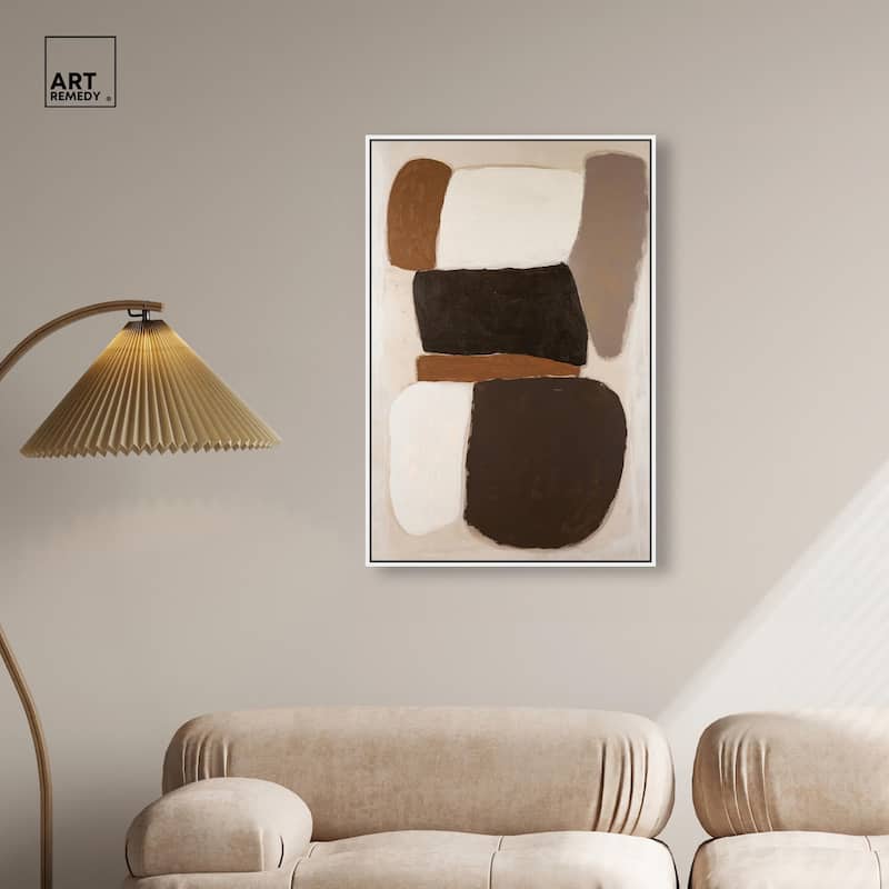 Asymmetrical Balance III Canvas by Art Remedy