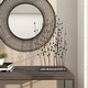 preview thumbnail 8 of 19, Black Metal Floral Decorative Sculpture with Loose Stones