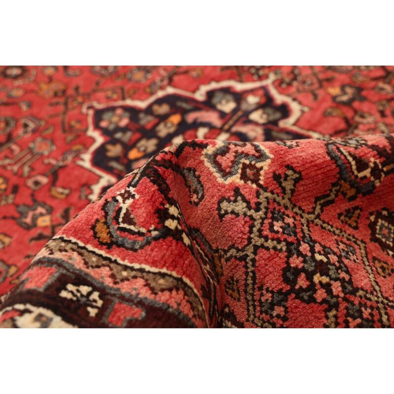 ECARPETGALLERY Hand-knotted Andelz Light Red Wool Rug - 3'11 x 5'8