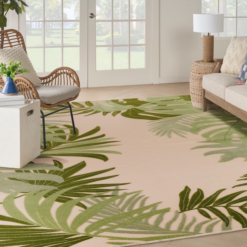 Nourison Aloha Indoor/Outdoor Nature Area Rug