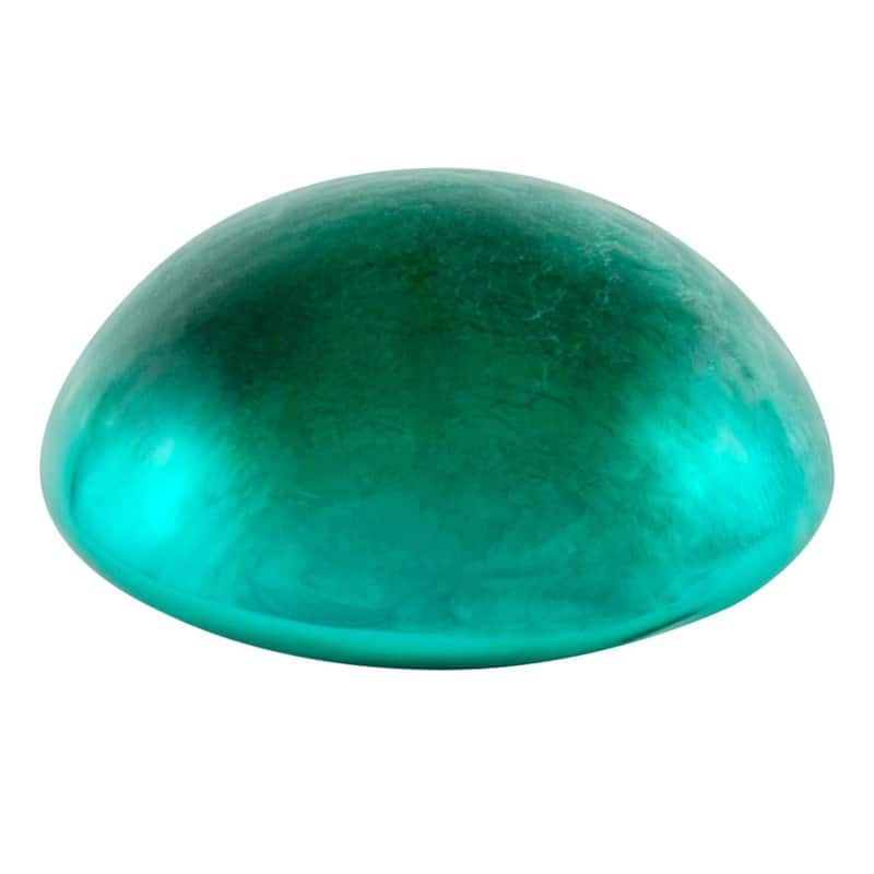 Achla Designs Glass Toadstool Gazing Globe Ball, 9 Inch Diameter - Emerald Green
