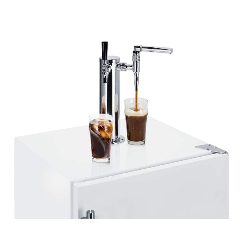 Summit SBC58BIADACMTWIN 24" Wide 5.5 Cu. Ft. Built-In Coffee Double