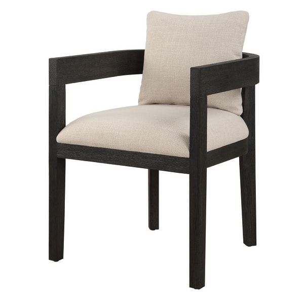 slide 2 of 9, Uttermost Balboa Modern Dining Chair - 27'' H X 23'' W X 25'' D