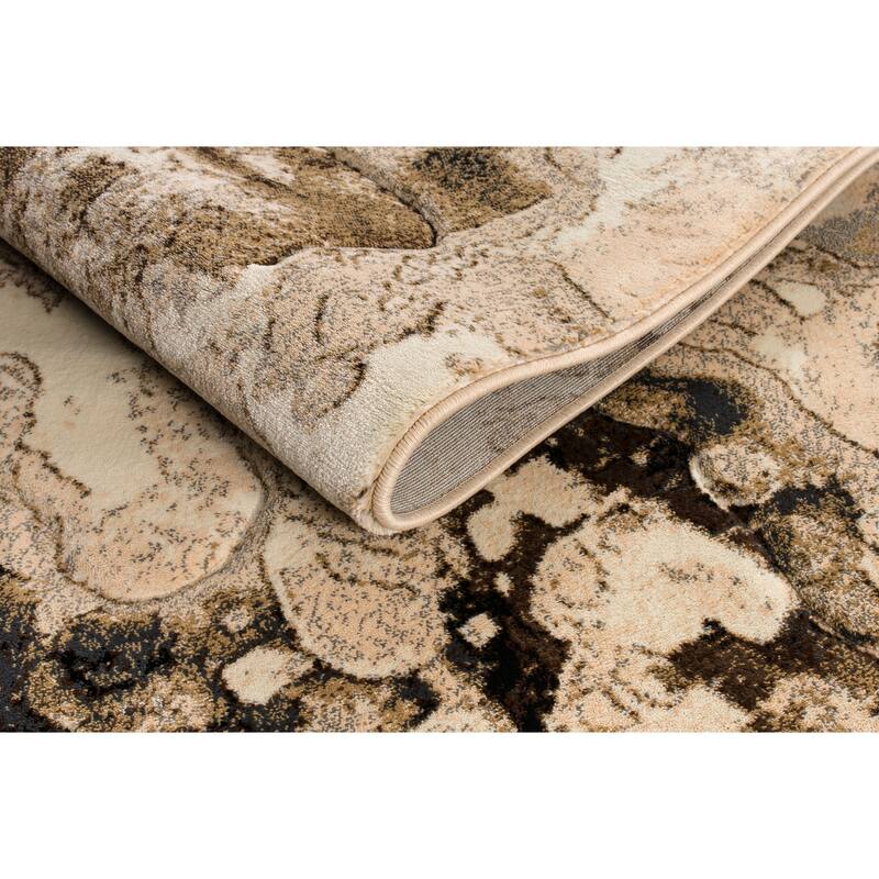 Rhodes Collection Abstract Area Rug