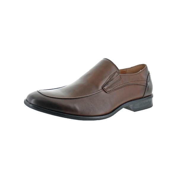 kenneth cole men's mix leather apron toe loafers