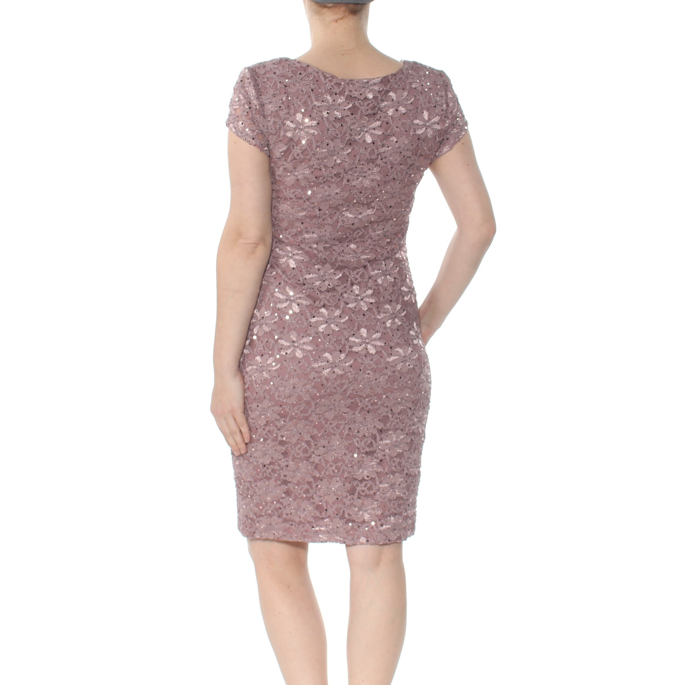 connected embellished lace dress