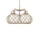 Option Antique Copper / Clear Glass with Brown Rope