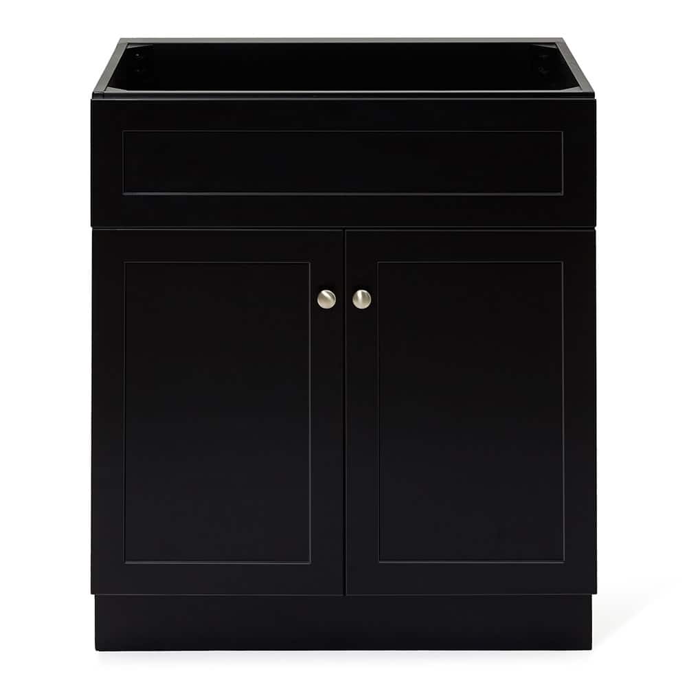Ariel F030S-BC Hamlet 30" Single Free Standing Vanity Cabinet Only