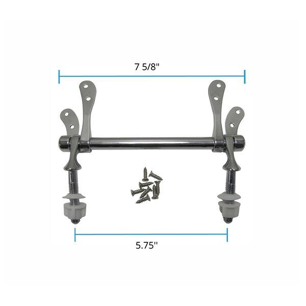 Shop Toilet Seat Hinge Chrome On Brass Replacement Hinge