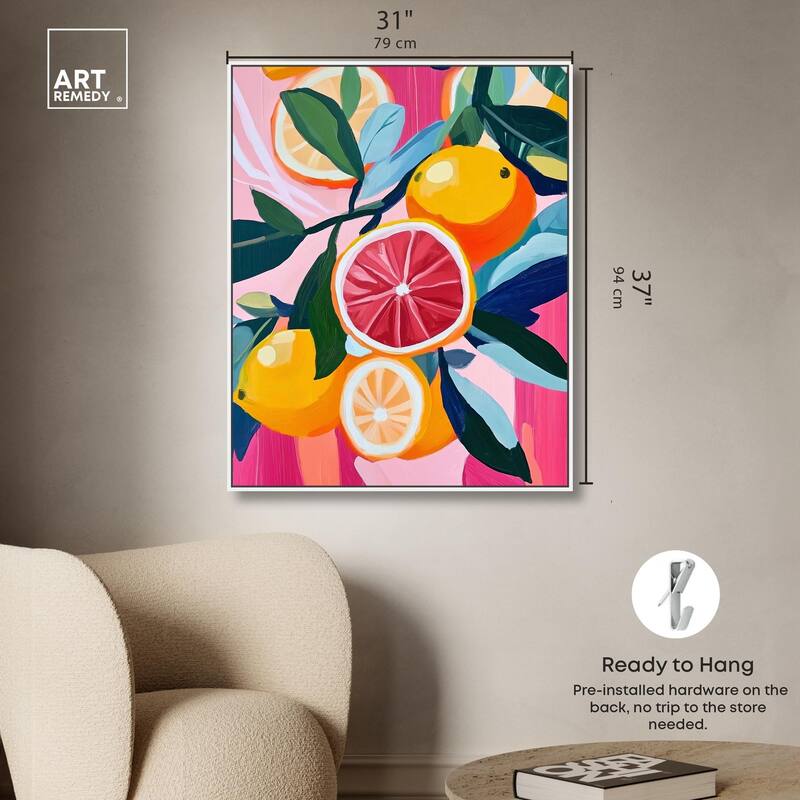 Juicy Paradox I Canvas by Art Remedy