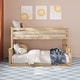 preview thumbnail 5 of 25, Max & Lily Twin over Full Low Bunk with Angled Ladder on End