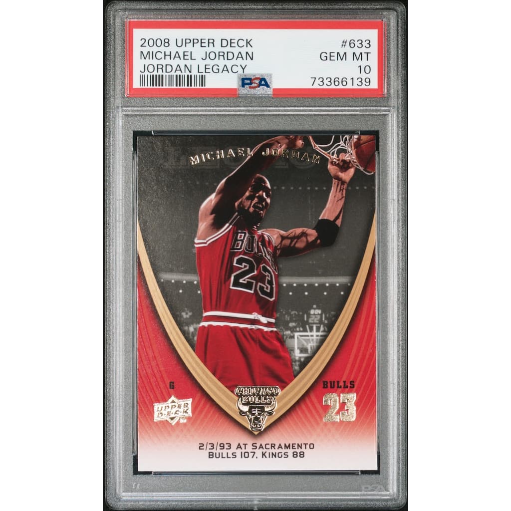 michael jordan graded 10 card Graded 1991 Skybox Michael Jordan #408 Basketball Card PSA 10 Gem Mint –  Vintage and Antique Gifts main image 0