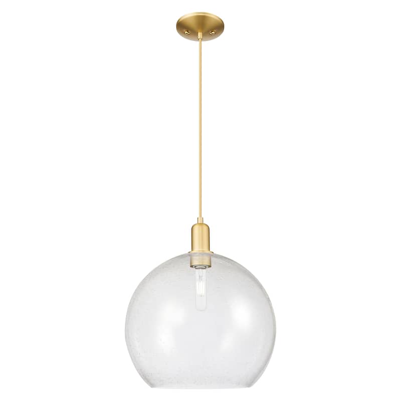 Innovations Lighting Endless Possibilities Arcadia - Athens - 1 Light 14" Cord Hung Mini Pendant - Satin Gold/Seedy
