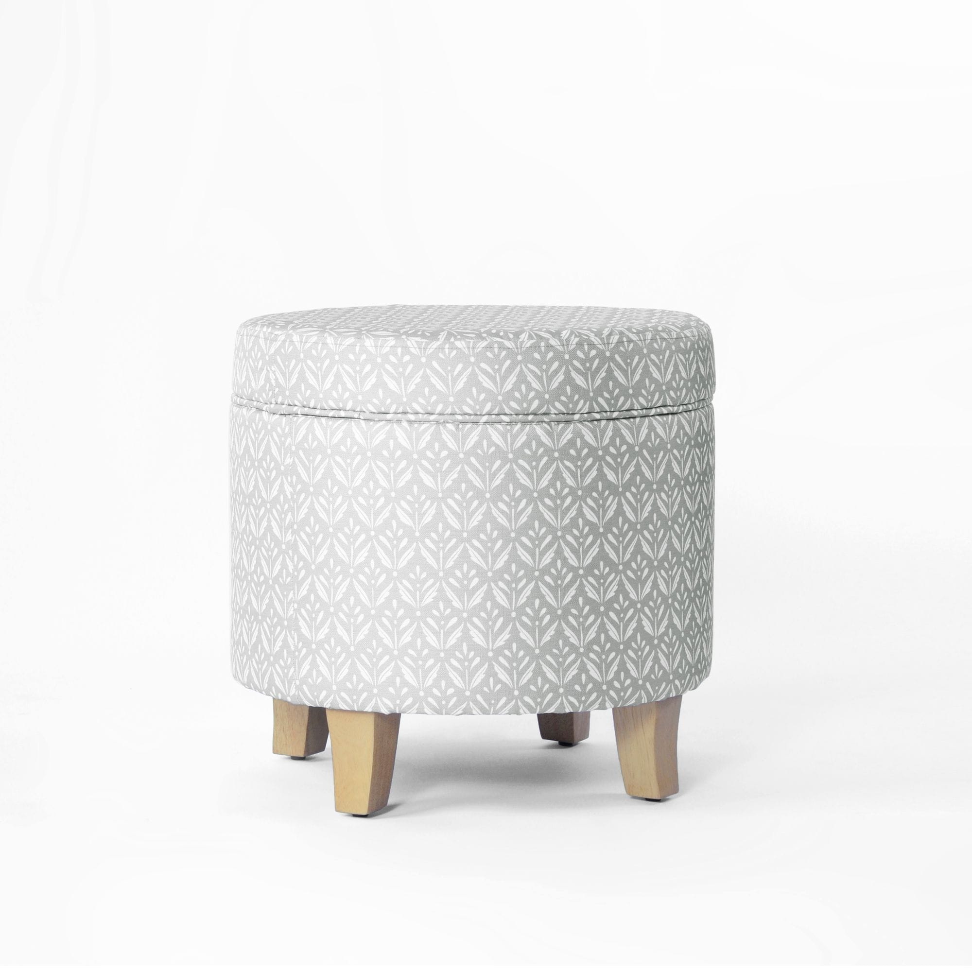 Carson Carrington Hnifsdalur Round Storage Ottoman - Picture 19 of 30