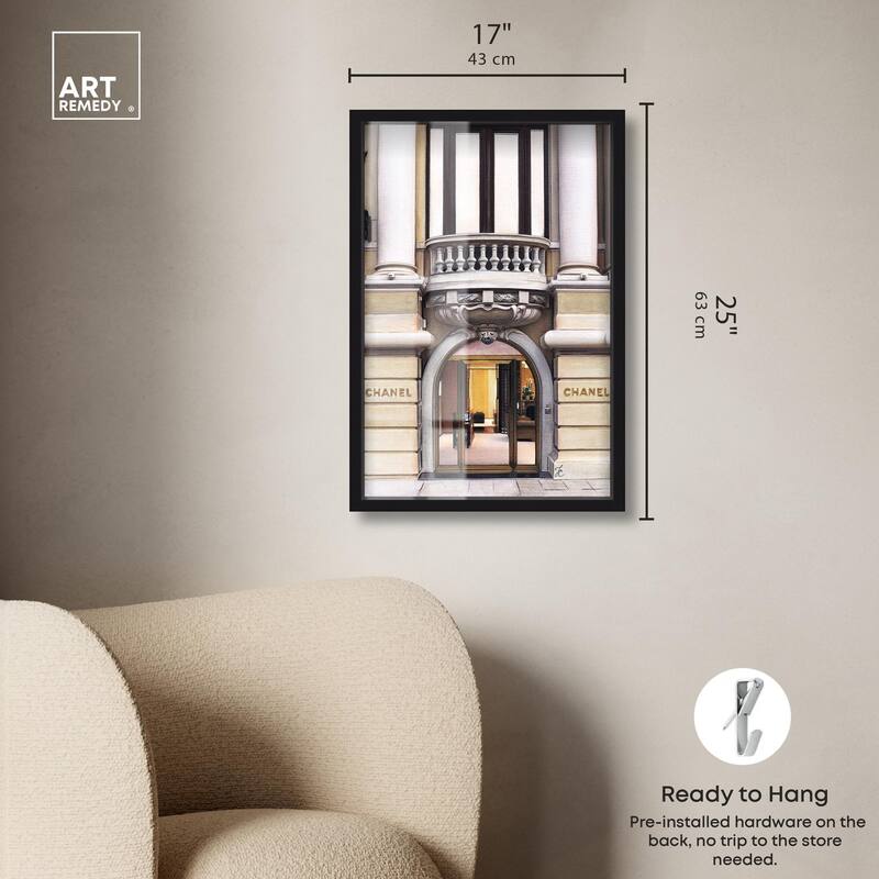 Expensive Store in Paris Shadowbox by Art Remedy