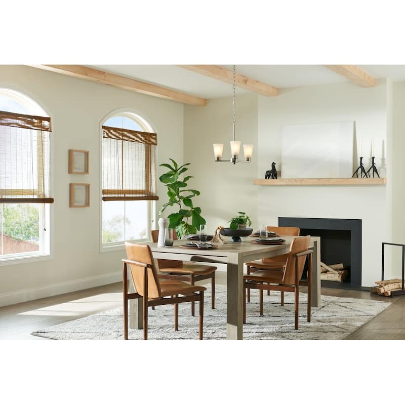 Kichler 52435 Stamos 3 Light 18" Wide Chandelier