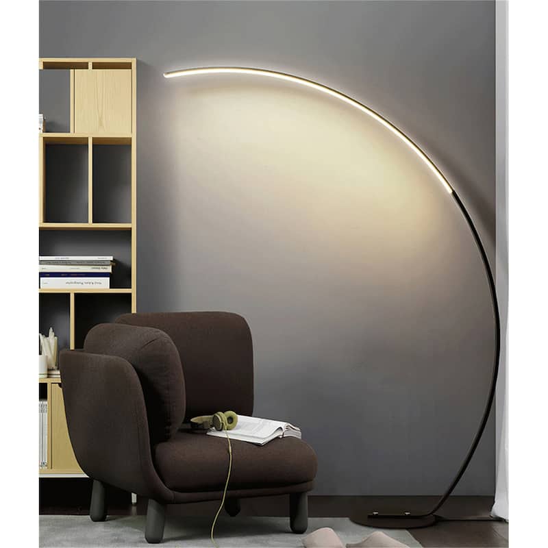 62.99 Inches Metal Arched Floor Lamp