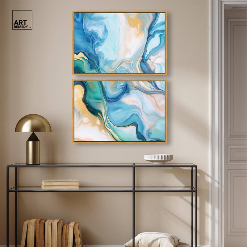 Visions Pastel II Canvas Set of 2 by Art Remedy
