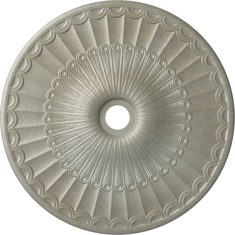 36 5/8"OD x 3 5/8"ID x 2 3/8"P Galveston Ceiling Medallion