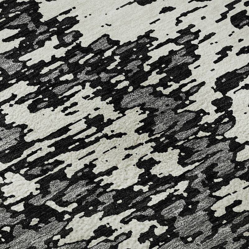 Premium Washable Super Soft Abstract Pixels Mayfield Rug