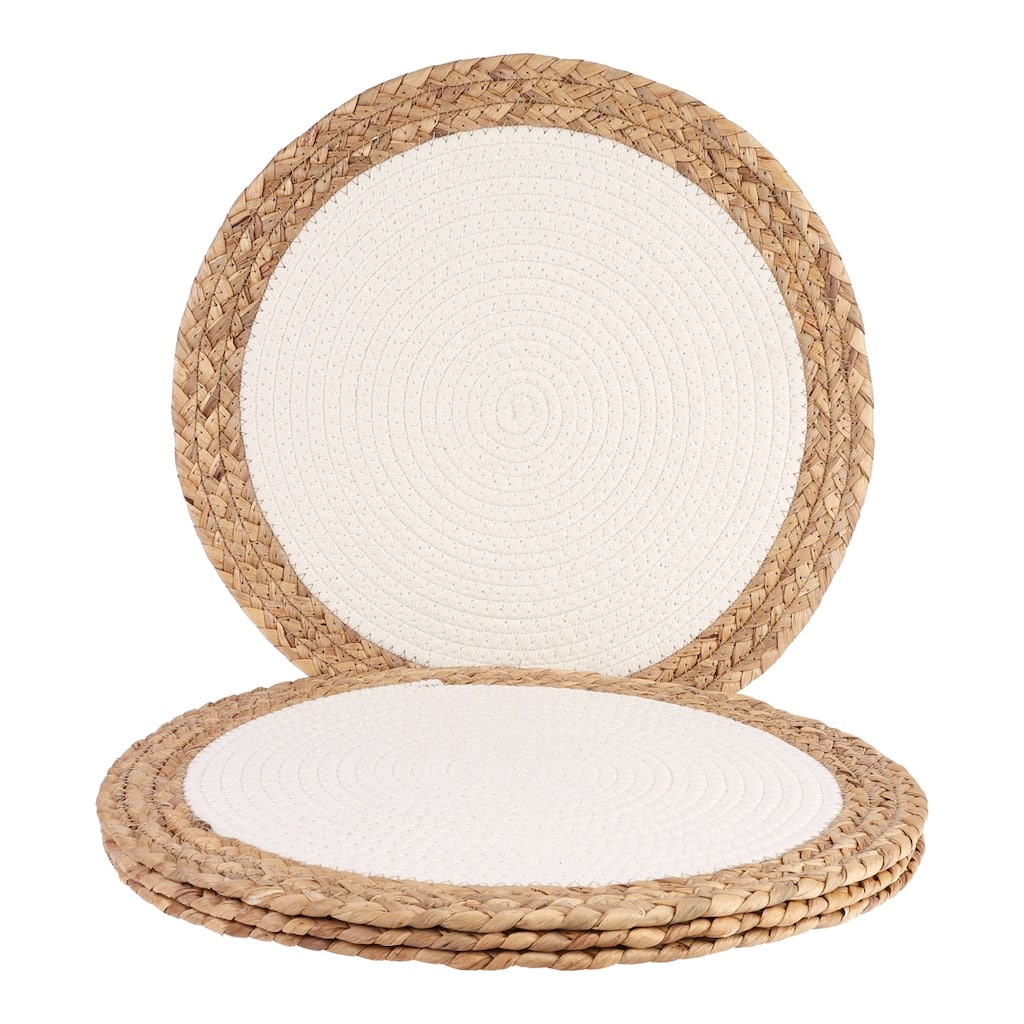 Farmhouse Placemats Set of 4 Placemats for Kitchen Table Mat - 14*14in