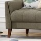 preview thumbnail 13 of 13, Candace Mid-century Modern Fabric Loveseat by Christopher Knight Home