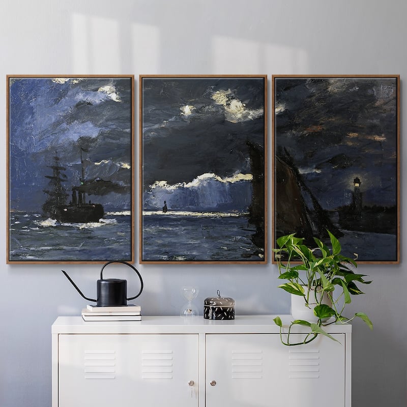 Monet - Multi Piece Framed Canvas