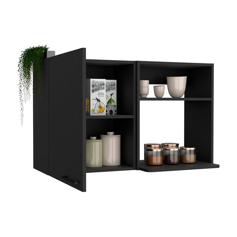 Kitchen Wall Cabinet, Two Shelves