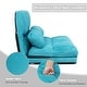 preview thumbnail 14 of 61, Costway Foldable Floor Sofa Bed 6-Position Adjustable Lounge Couch