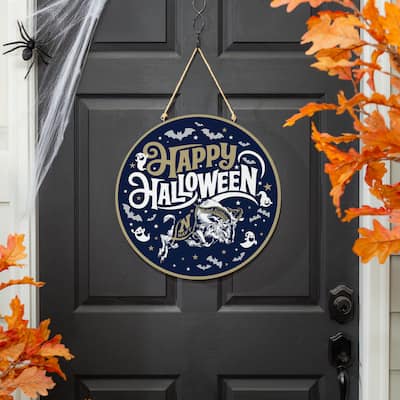US Naval Academy 18" x 18" Halloween Door Décor Wall Sign
