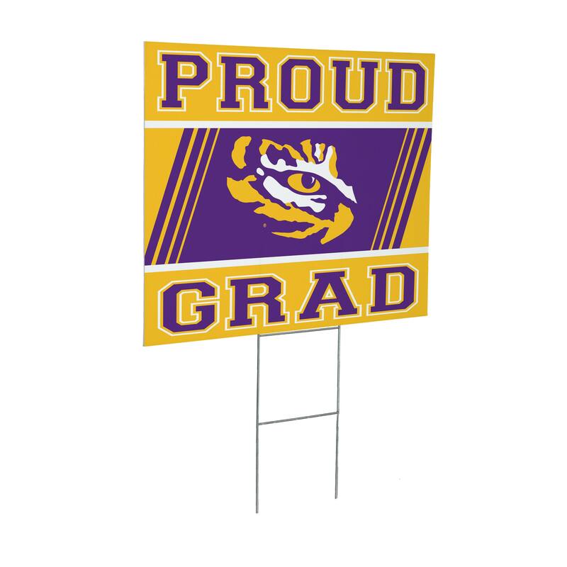Louisiana State University 24" x 18" Graduation Coroplast Outdoor Yard Sign