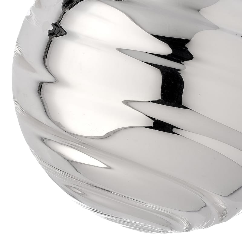 120mm Heavy Glass Ball Ornament Set of 3