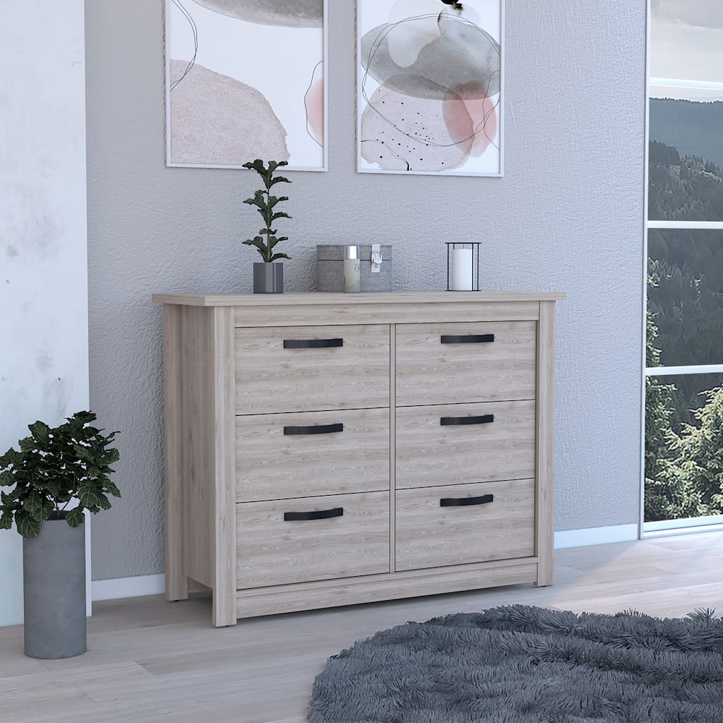 6-Drawer Double Dresser